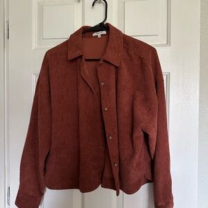 Madewell corduroy shacket